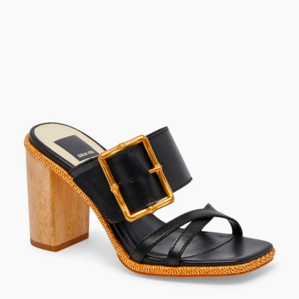 Dolce Vita Bamboo Buckle 👠 heels 🖤